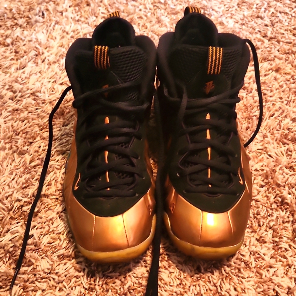 Nike Copper foamposites big boy size 7